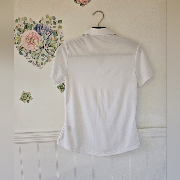 Adidas Primegreen UPF Sun Protection Golf Teniss Shirt Top Breathable Polo - Picture 4 of 6